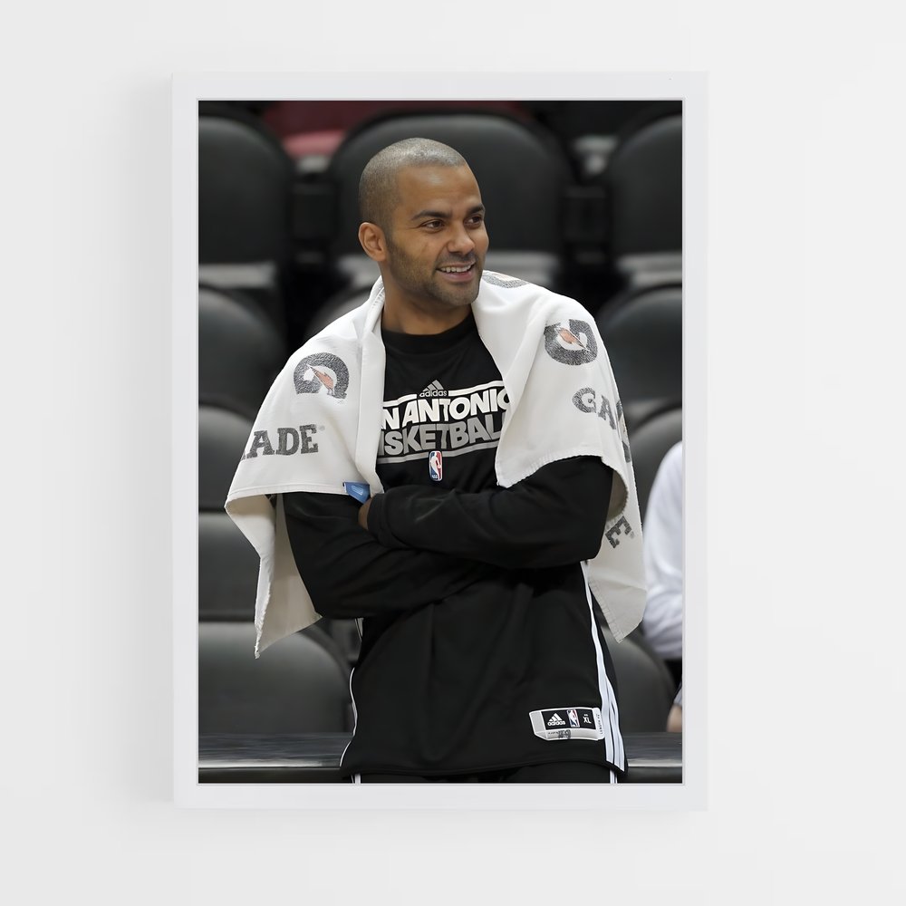 Poster Élégance de la Cours – affiche Basketball (vue 3)